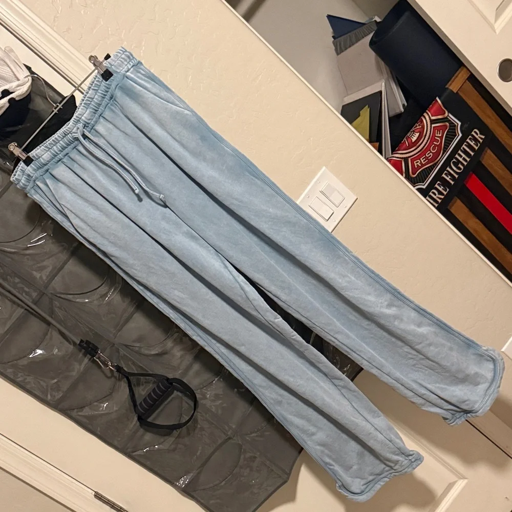 Amalli Talli Light Blue Sweatpants - Picture 1 of 2